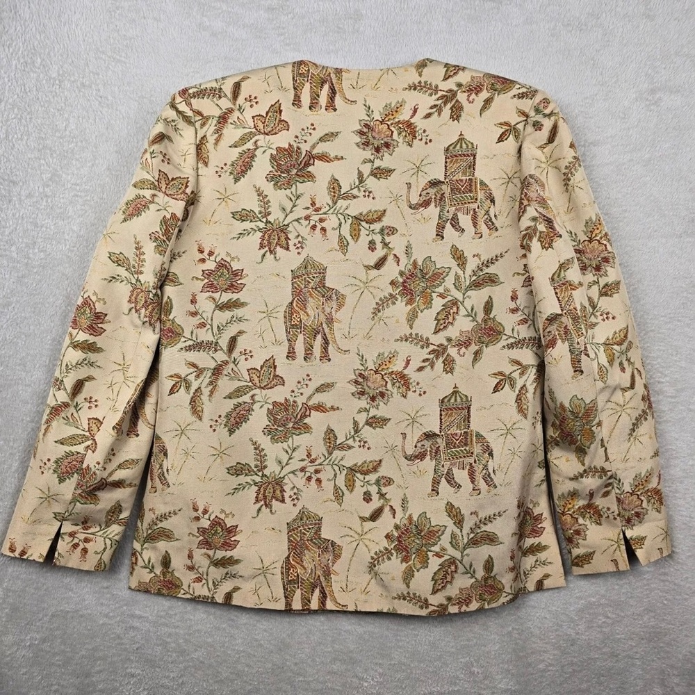 Talbots Multicolor Patterned Women's Blazer - image 2